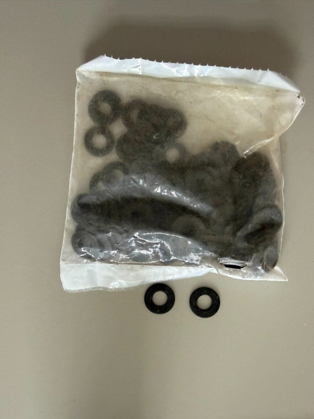 Flat Washers 5/16" Black Oxide 100 Pack for Screws and Bolts in Stainless Steel